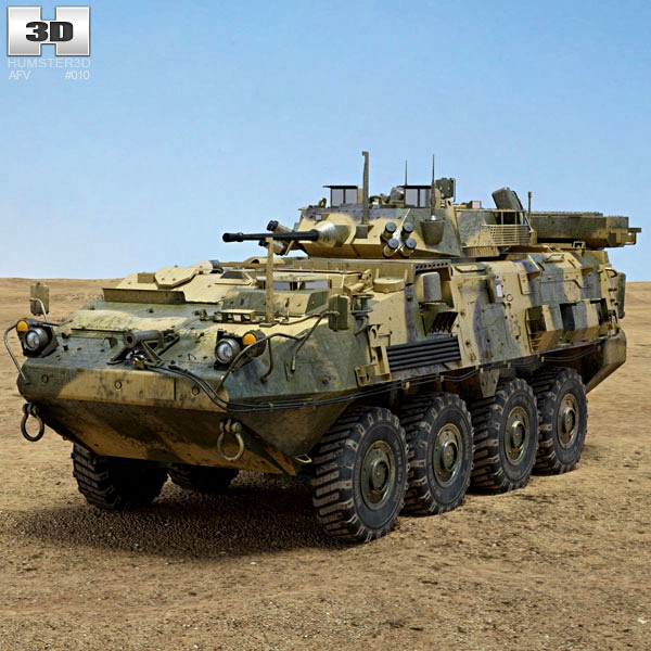 3D model of LAV III