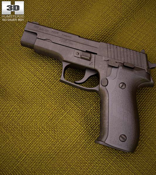 3D model of SIG Sauer P226