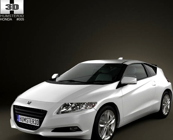 3D model of Honda CR-Z (ZF1)