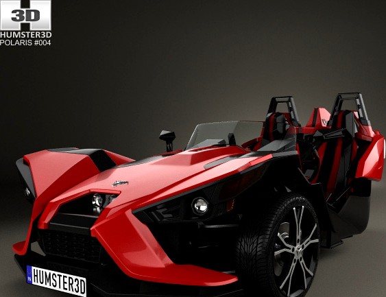 3D model of Polaris Slingshot 2015