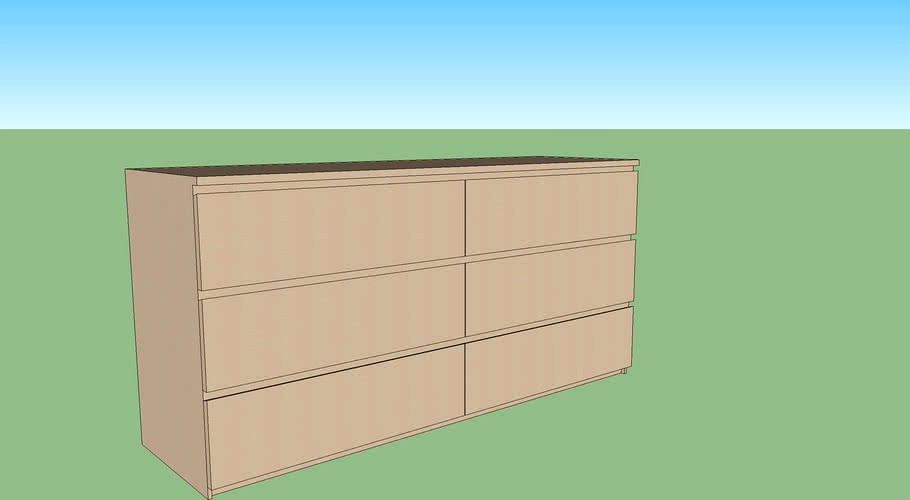 IKEA MALM Kommode Commode