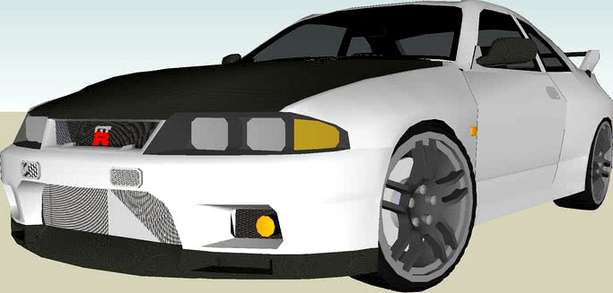 Slydeways JDM 1998 Nissan Skyline GT-R R33 V-spec
