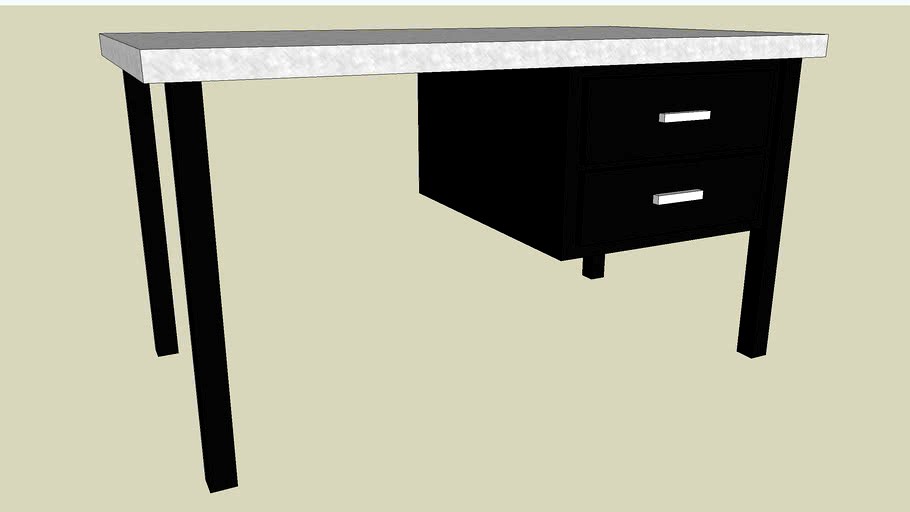 Desk with Two Droors