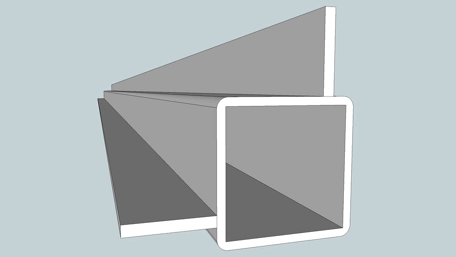 Aluprofil 25x25mm (mit konfigurierbaren Stegen)