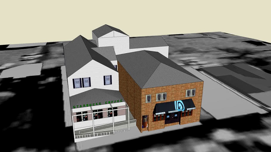 Starbucks, Bistro 63, Holeshots Tattoos & Left-Click Computers