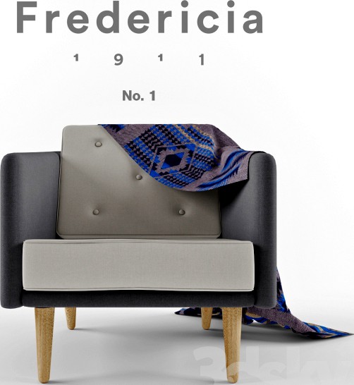FREDERICIA FURNITURE Armchair No.1