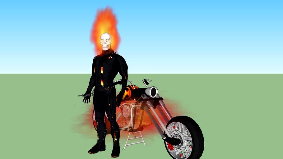 Hero Makeover Ghost Rider part 1