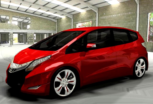 Honda jazz revo 3D Model