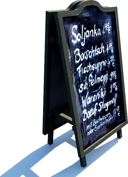Passing menu