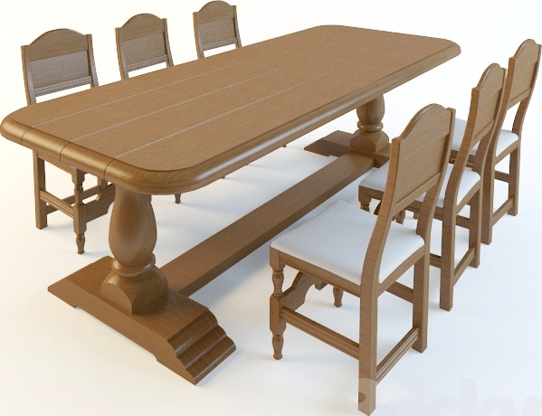 table and Chair in &quot;Russian&quot; style