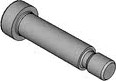 03311330 Hexagon socket head cap shoulder screws ISO 7379 h8 24 M20x80