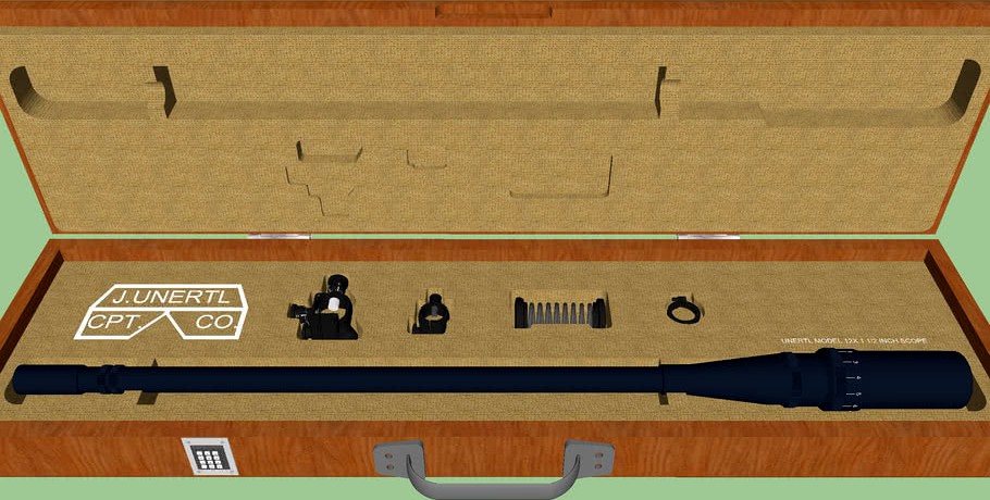 Unertl 12X long scope