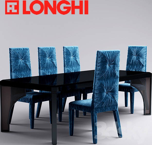 table longhi Rim, chair longhi Must, table longhi karl