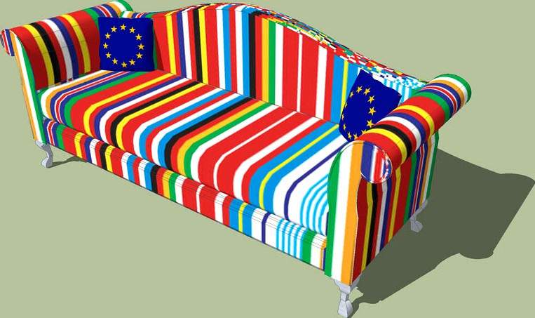 EU-15 Barcode Sofa