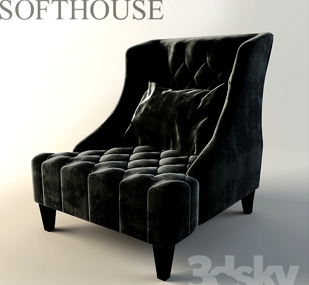 Softhouse Vittoria Capitone armchair