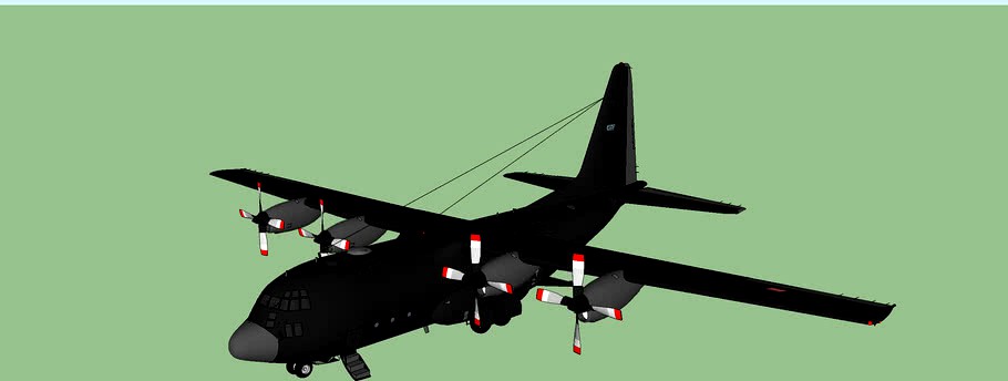 Lego Island Air Force Lockheed C-130H