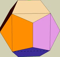 dodecahedron, with scafolding