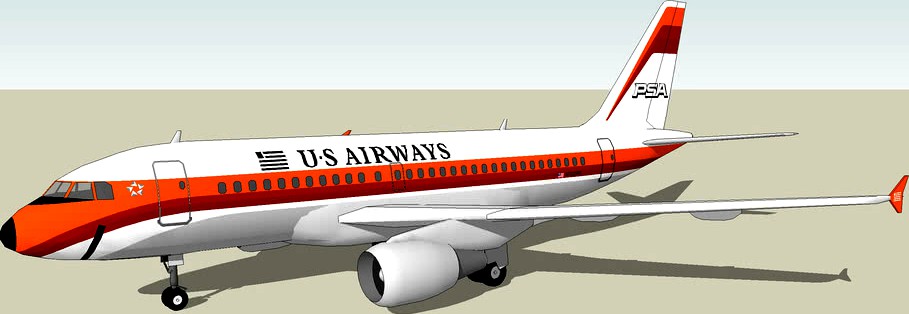 US Airways (PSA) Airbus A319-100