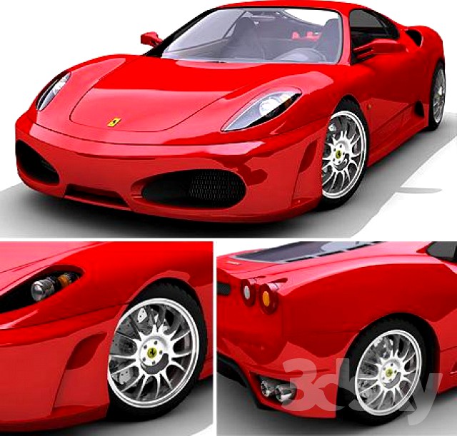 3D model-Ferrari F430 (*.max)