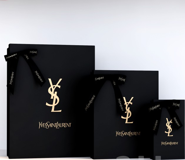 Boxes of Yves Saint Laurent