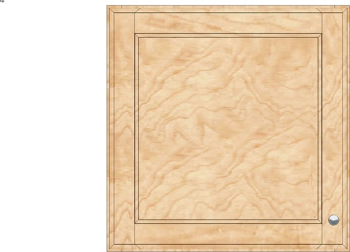 Wall Single Door 24D