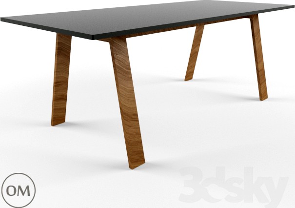 "OM" BAC rectangular Table