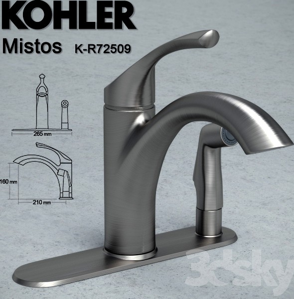Kitchen faucet Kohler Mistos K-R72508 / K-R72509