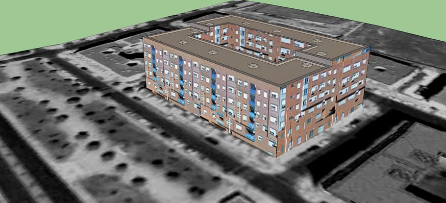 Edificio en La Corchera