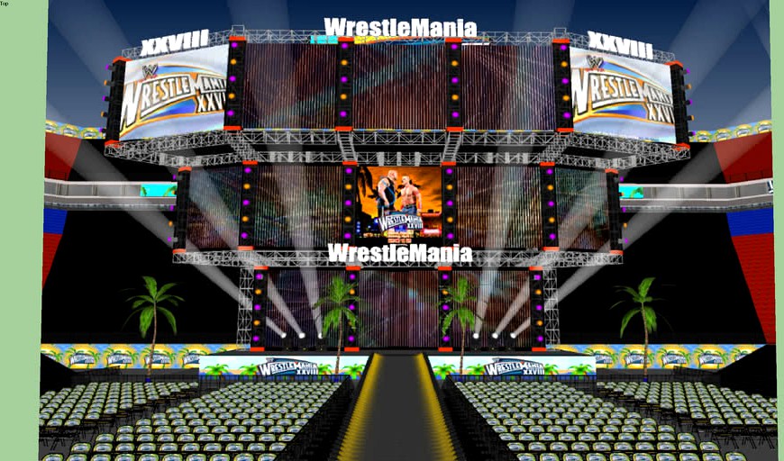 WWE WrestleMania XXVIII HD Stage Event (LINK BELOW DESCRIPTION)