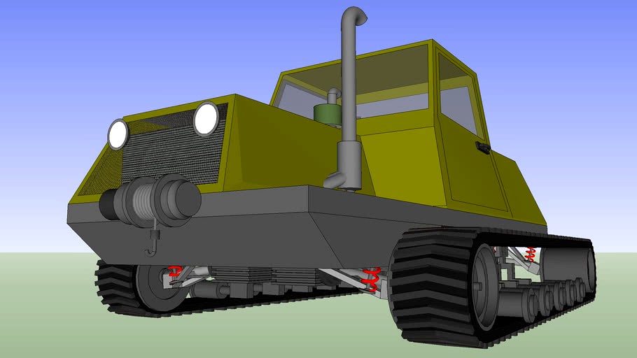 Extreme off road tractor