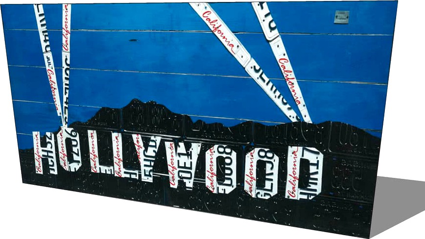 La Toile Hollywood, Maisons du Monde, Réf. 116.336, Prix : 69 euros