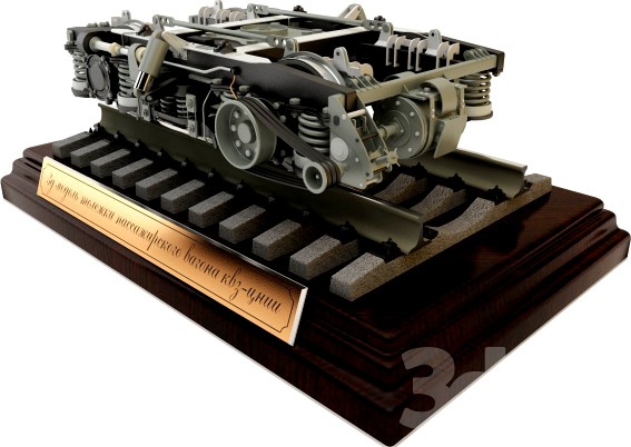 Truck passenger train car