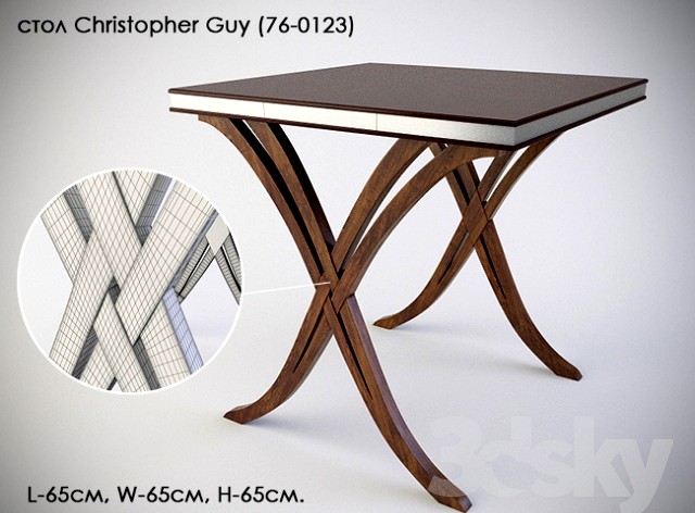 table Christopher Guy (76-0123)