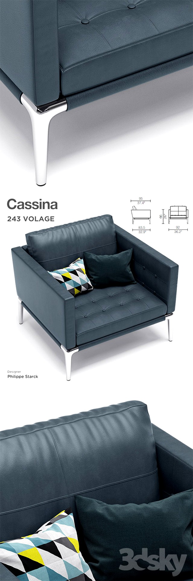 Cassina VOLAGE armchair