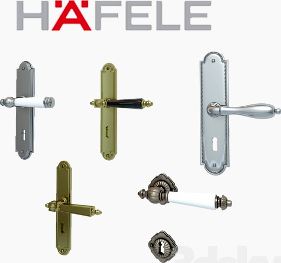 HAFELE Door knobs 3d model