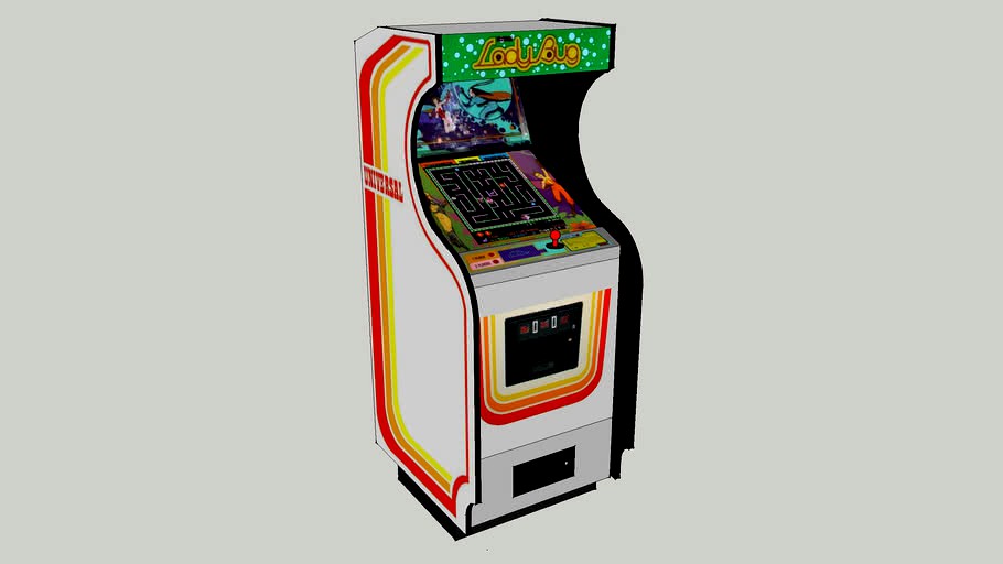 Lady Bug Arcade Cabinet (Universal)