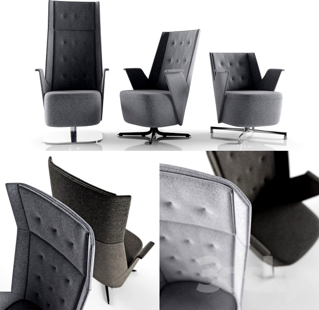 ESTEL EMBRACE lounge chairs