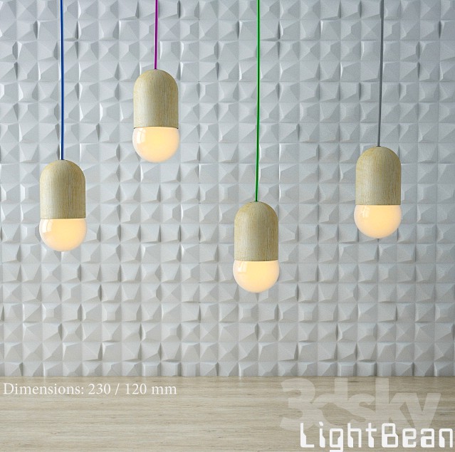 Minimalist Light Bean by Kopytina