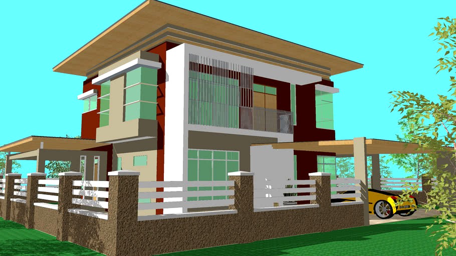 grace house 3d model