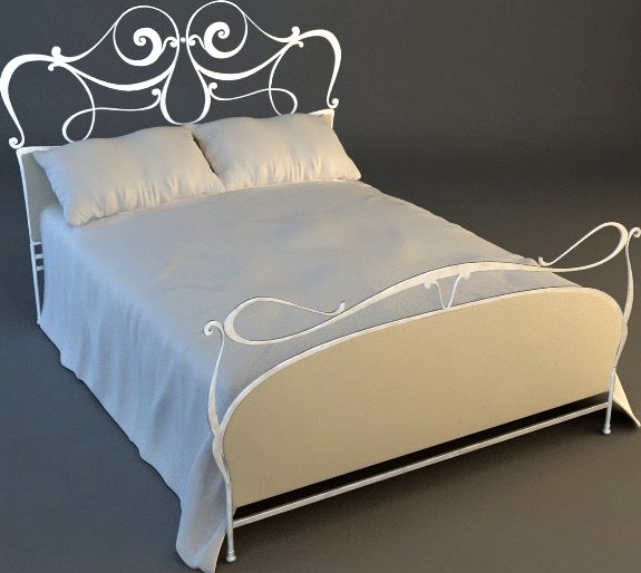 Ornate Bed3d model