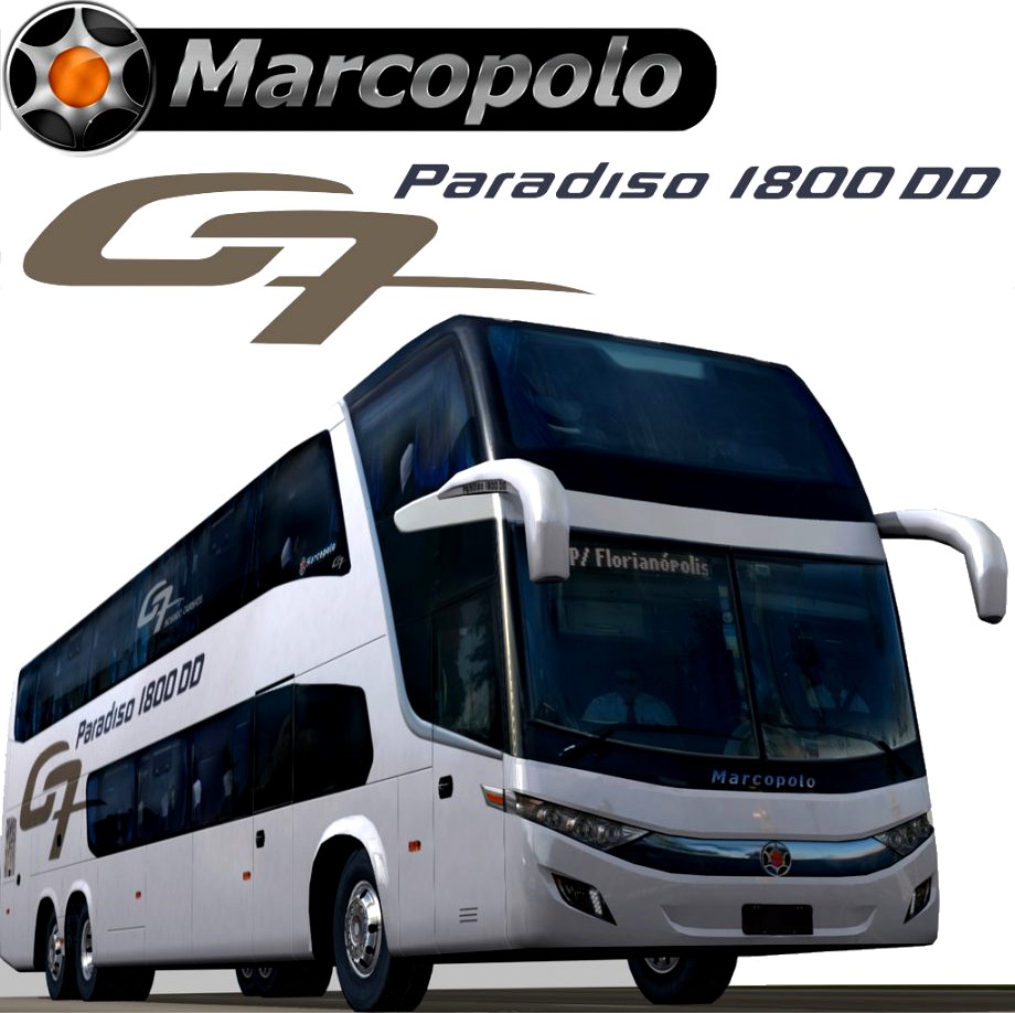 Marcopolo G7 Paradiso 1800DD bus3d model