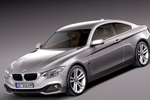BMW 4 series F32 Coupe 20143d model
