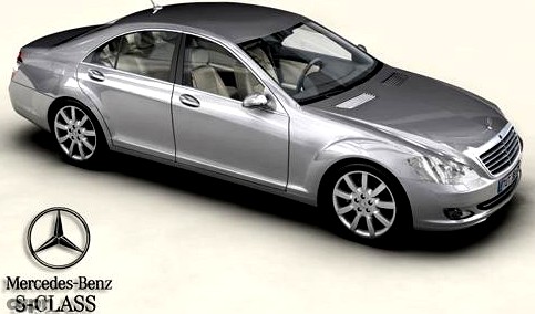 Mercedes S-Class 20063d model