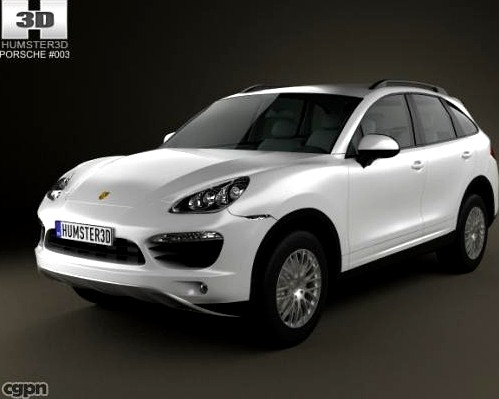 Porsche Cayenne Hybrid 20113d model