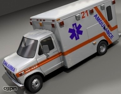 Ambulance3d model