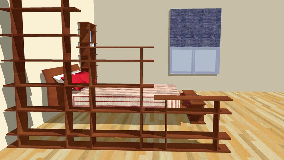 Smart Furniture Bedroom Divider
