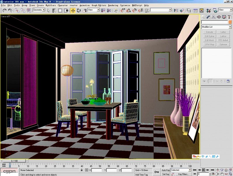 Interior 1013d model