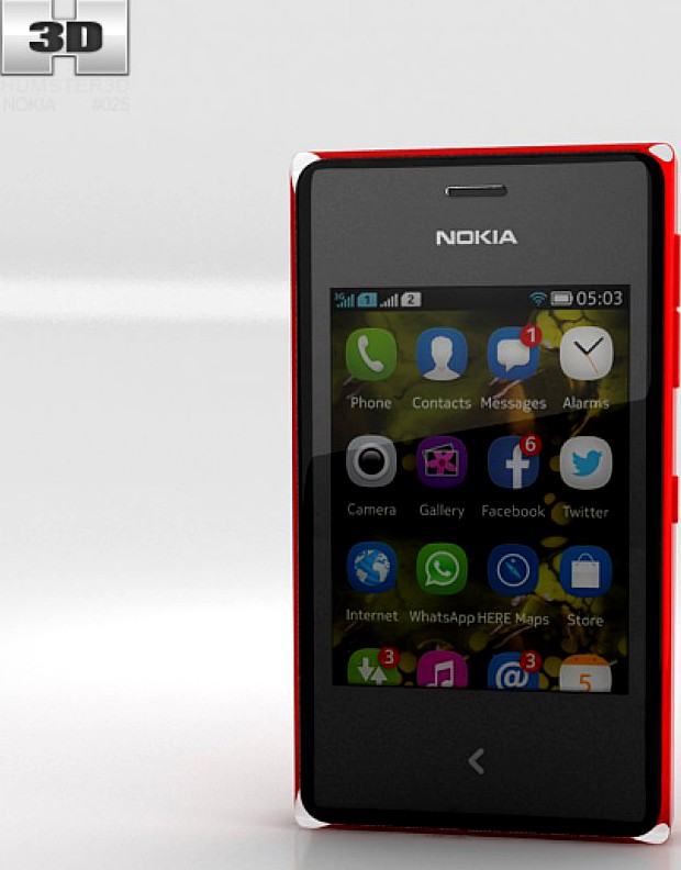 Nokia Asha 5003d model