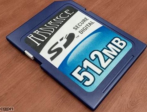 SD Card3d model