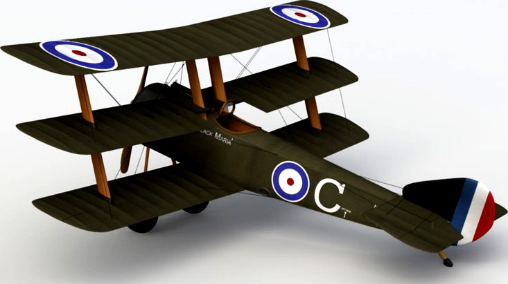 Sopwith Triplane3d model